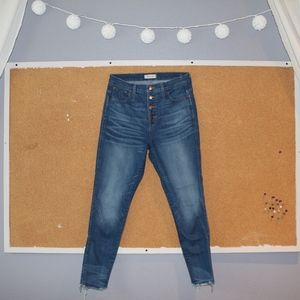 Madewell High Rise Skinny Jeans